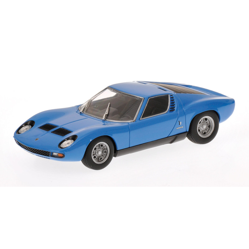 Lamborghini Miura SV 1971, bleu azur - 1/43 - MINICHAMPS 400103650