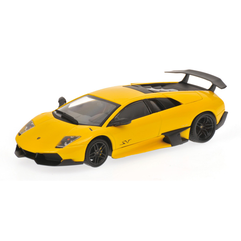 Lamborghini Murcielago LP 670-4 SV 2009, jaune - 1/43 - MINICHAMPS 400103940