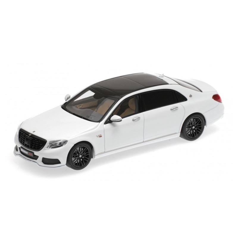 Mercedes-Maybach S600 Brabus 900, 2018, blanche - 1/43 - MINICHAMPS 437035421