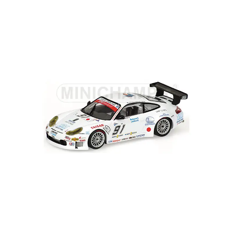 Porsche 911 GT3 RSR n°91 Spa 2005 - 1/43 - MINICHAMPS 400056991