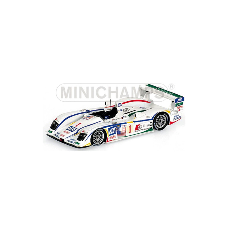Audi R8 n°1, vainqueur ALMS Atlanta 2005 - 1/43 - MINICHAMPS 400051391