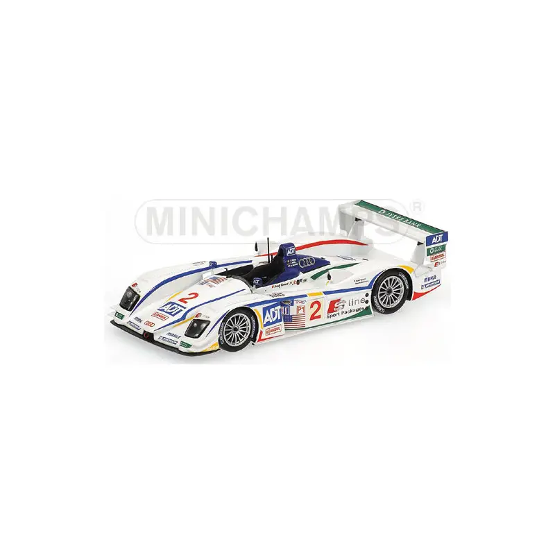 Audi R8, 2e 12h Sebring 2005, Pirro/Biela/McNish - 1/43 - MINICHAMPS 400051302