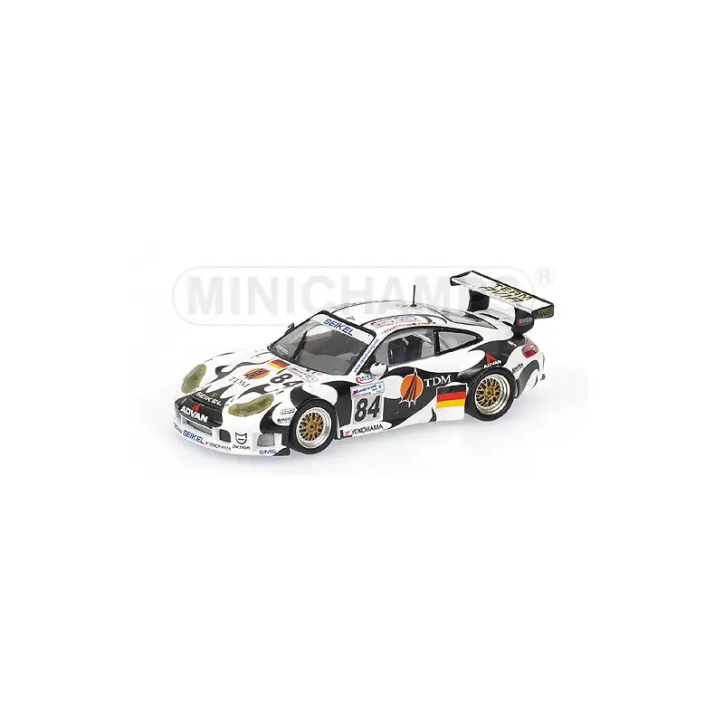 Porsche 911 GT3 RS Le Mans 2004 n°84 Seikel - 1/43 - MINICHAMPS 400046984