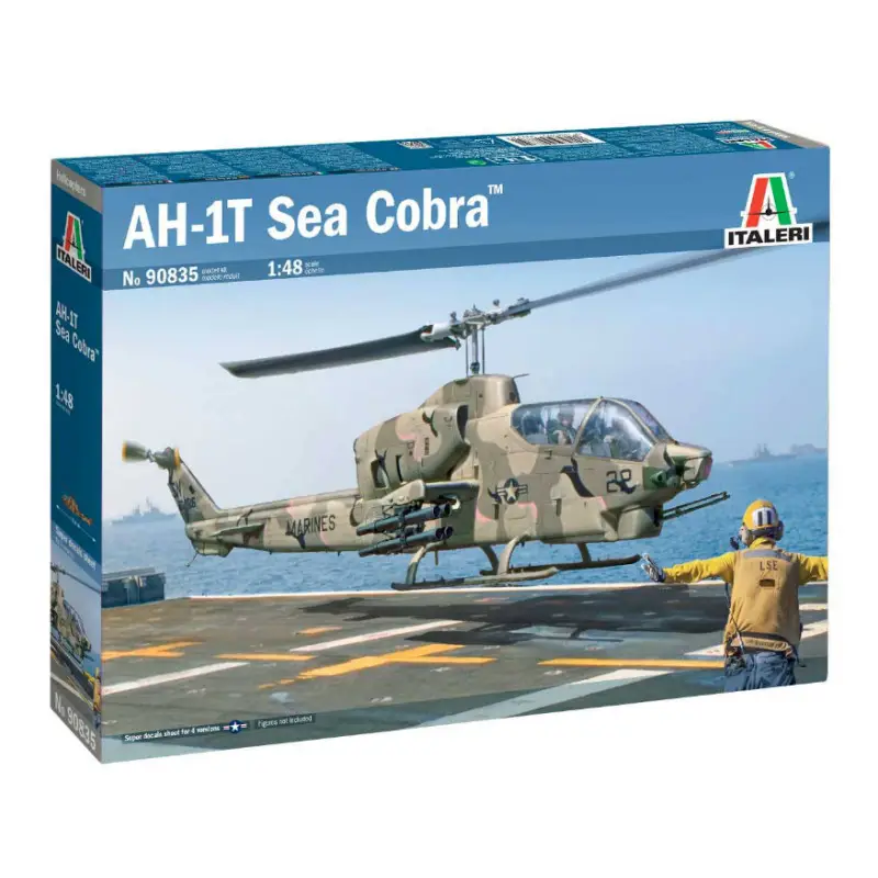 Hélicoptère AH-1T Sea Cobra - échelle 1/48 - ITALERI 90835