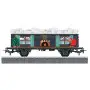 Wagon de Noël 2026 avec module lumineux, 3 RAILS - HO 1/87 - Märklin 44126