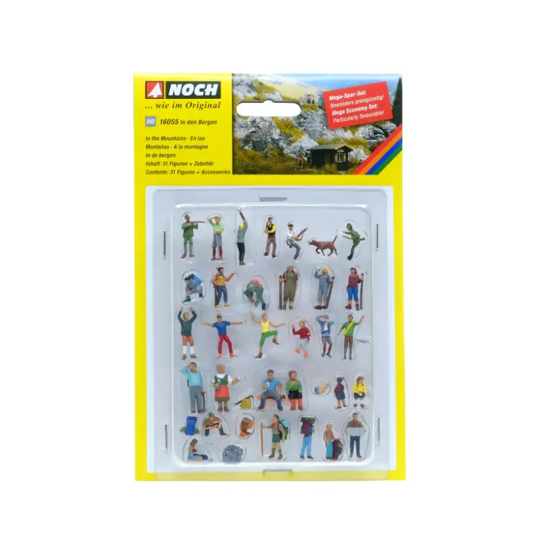 Mega set économique à la montagne - HO 1/87 - NOCH 16055