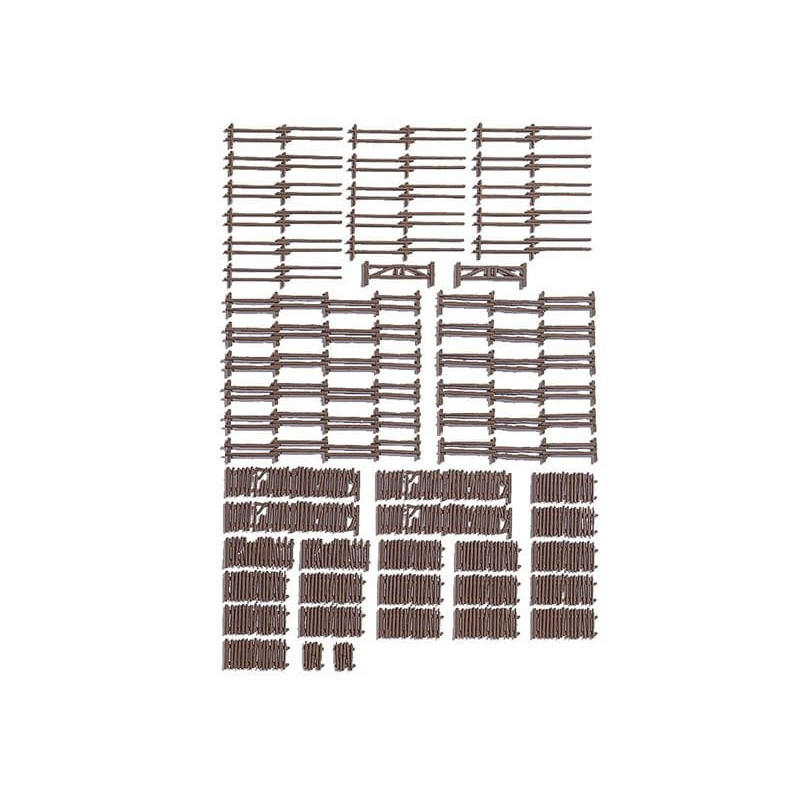 Clôtures rurales 290 cm - HO 1/87 - NOCH 13095