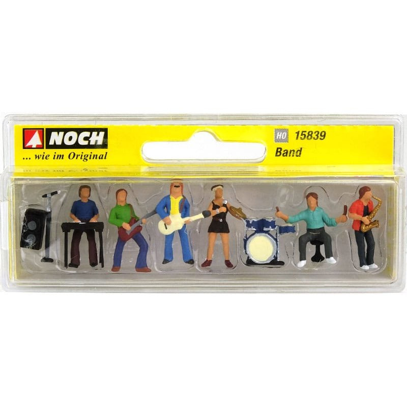 Groupe de musiciens - Echelle HO 1/87 - NOCH 15839