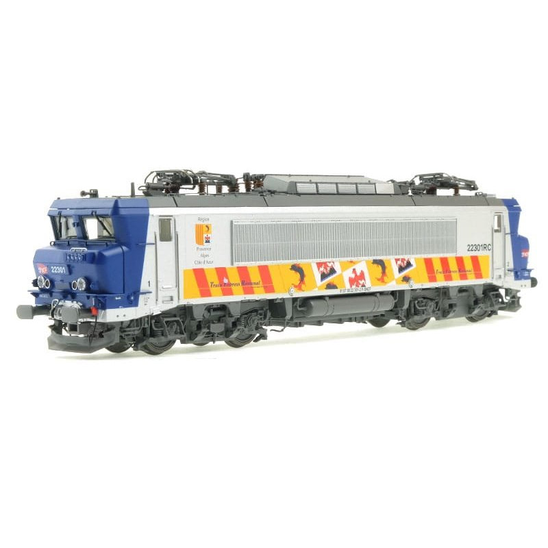 BB 2231RC TER PACA SNCF ép. VI - analogique - HO 1/87 - LS Models 11054