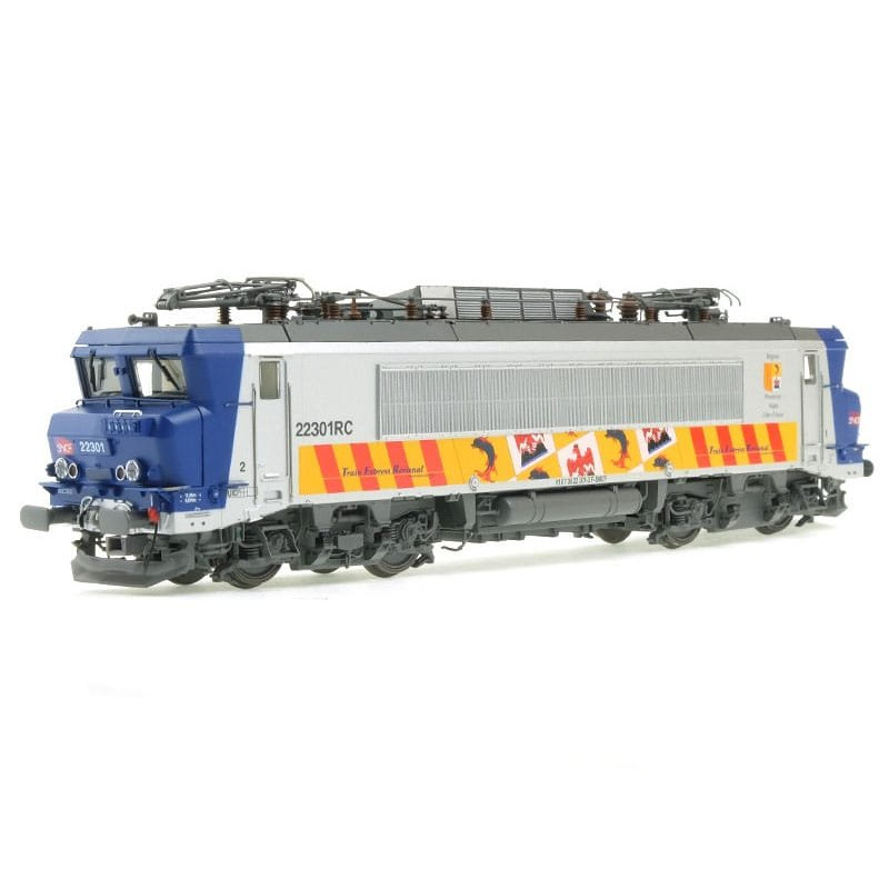 BB 2231RC TER PACA SNCF ép. VI - digitale sonore - HO 1/87 - LS Models 11054S
