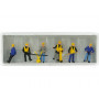 Equipe de poseurs de voie - HO 1/87 - PREISER 10035