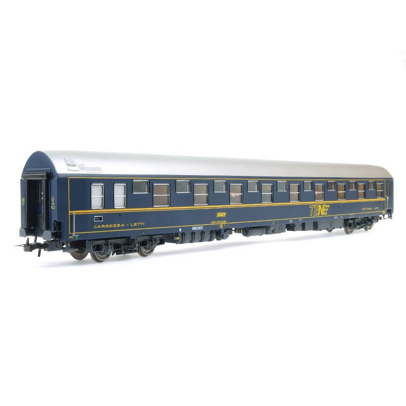 Voiture Lits T2 TEN "80 ans" ép. VI - SNCF - HO 1/87 - JOUEF HJ4130