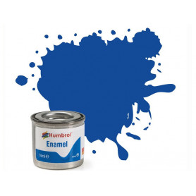 Humbrol 222 - Met Moonlight Blue (bleu nuit métallisé) - peinture enamel 14ml AA7222