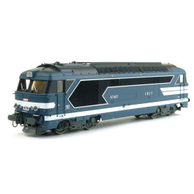 BB 67401 VENISSIEUX - SNCF ép. III-IV analogique - HO 1/87 - REE MB-096