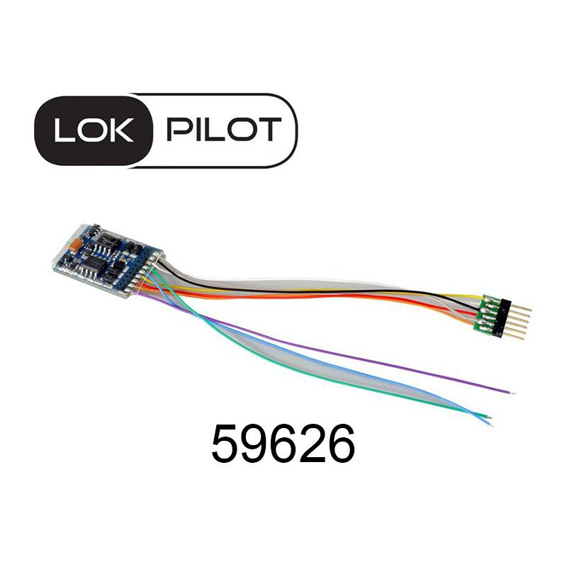 LokPilot V5 NEM 651 DCC - échelle HO 1/87 - ESU 59626