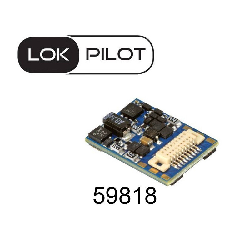 LokPilot V5 micro multi-protocole Next18 - échelle N 1/160 - ESU 59818