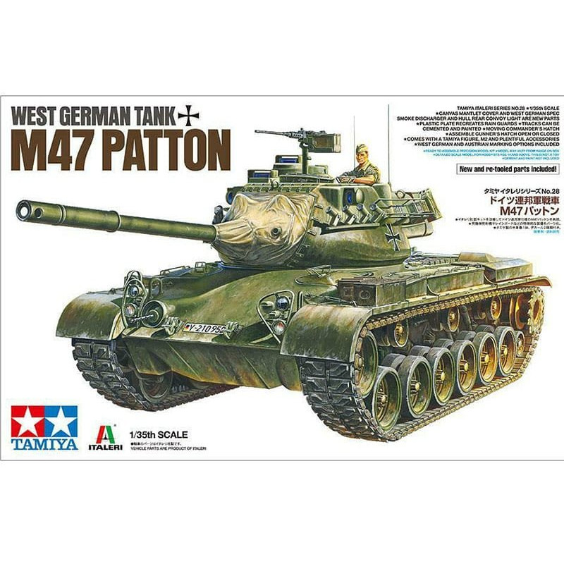 M47 Patton RFA - 1/35 - Tamiya 37028