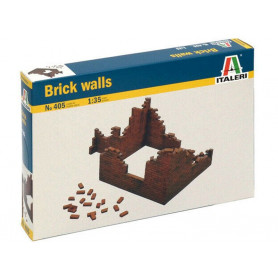 Murs de brique - échelle 1/35 - ITALERI 405