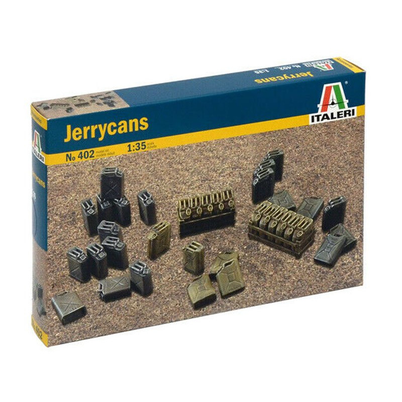 Set de Jerrycans - échelle 1/35 - ITALERI 402