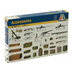 Accessoires militaires - échelle 1/35 - ITALERI 407
