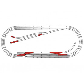 Coffret E Rocoline ballast souple - HO 1/87 - ROCO 42013