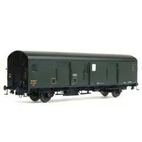 Fourgon Dqd2m feux fin de convoi SNCF ép IIIb - HO 1/87 - LS Models 30300