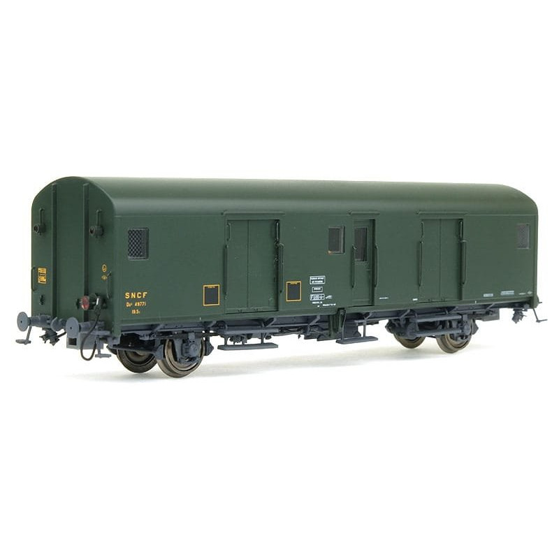 Fourgon Dqd2m feux fin de convoi SNCF ép IIIcd - HO 1/87 - LS Models 30304