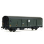 2x Fourgon Dqd2m feux fin de convoi SNCF ép IIIb - HO 1/87 - LS Models 30301