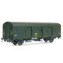 2x Fourgon Dqd2m feux fin de convoi SNCF ép IVa - HO 1/87 - LS Models 30308
