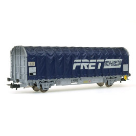 Wagon long bâché FRET SNCF ép IV V - HO 1/87 - JOUEF HJ6178