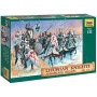 Zvezda 8016 - 1/72 - Chevaliers Livoniens - guerriers du Moyen-Age