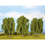 3x saule pleureur 8 cm - HO-TT - NOCH 25130
