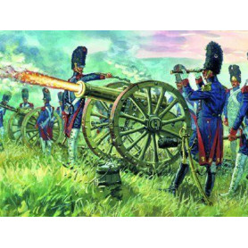 ITALERI 6135 - 1/72 - Artillerie française garde impériale - Waterloo