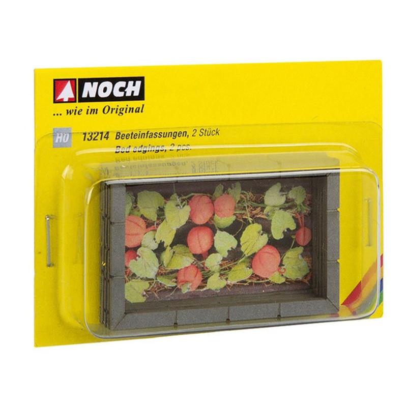2x Bordure de potager lasercut - HO 1/87 - NOCH 13214