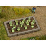 2x Bordure de potager lasercut - HO 1/87 - NOCH 13214