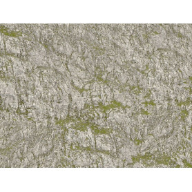 Feuille de rocher à froisser 45 cm x 25.5 cm - toutes échelles - NOCH 60305