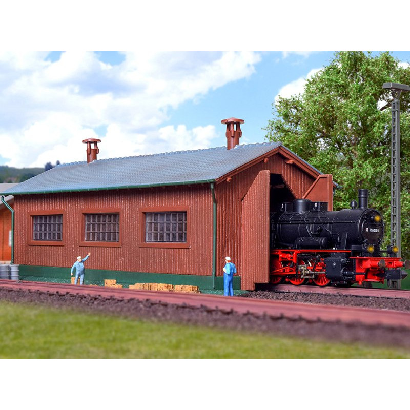 Petite remise à locomotive - échelle N 1/160 - KIBRI 37802