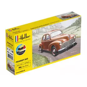 Peugeot 203 Kit complet avec peinture - échelle 1/43 - HELLER 56160