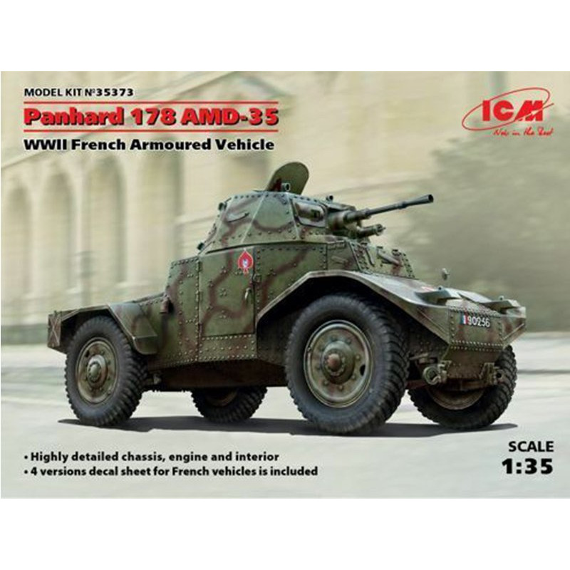 Panhard 178 AMD WWII - échelle 1/35 - ICM 35373