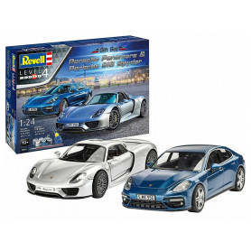 Set 2x Porsche Kit complet 1/24 - REVELL 05681