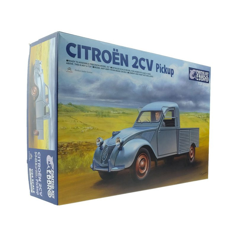 Maquette Citroën 2CV pickup - 1/24 - EBBRO 25004