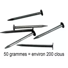 Boite de 50 grammes de clous de fixation des rails - TRIX 66537