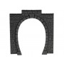 2x entrée de tunnel 1 voie 11 x 11 cm - HO 1/87 - NOCH 60010