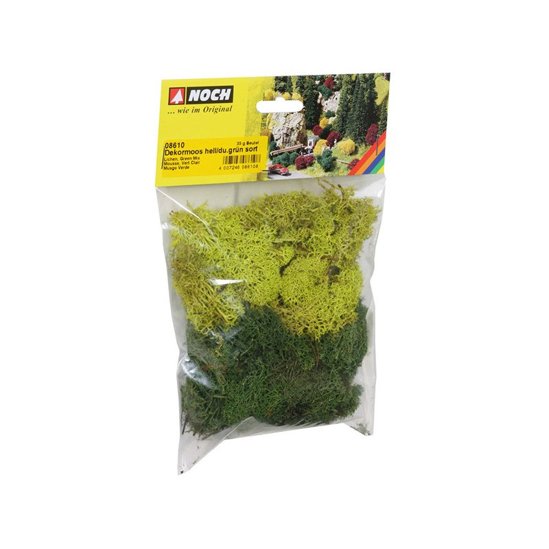 Mousse lichen vert 35g - toutes échelles - NOCH 08610