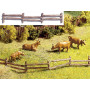 Enclos 12 pièces - 100 cm - HO 1/87 - NOCH 13030