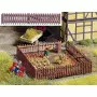 Clôture de jardin 22 pièces - 91 cm - HO 1/87 - NOCH 13070