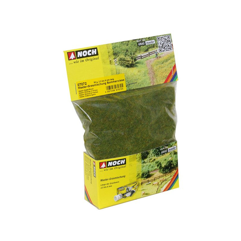 Mélange gazon 2,5-6 mm 50g - HO 1/87 - NOCH 07072