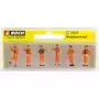6 personnages équipe de travaux - HO 1/87 - NOCH 15275