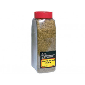 Flocage fibre herbe jaune-brun 1 à 3 mm - Shaker Static Grass Woodland Scenics FL632