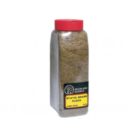 Flocage fibre herbe brûlée 1 à 3 mm - Shaker Static Grass Woodland Scenics FL633